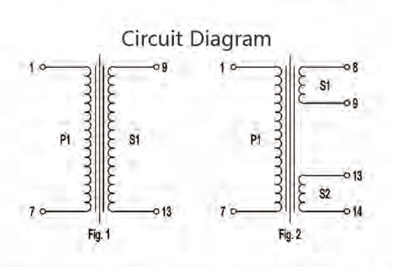 Encapsulated Transformer for Power Supply (EI54-18 13VA)