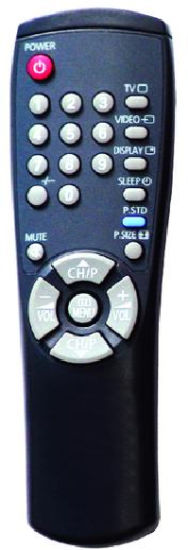 High Quality TV Remote Control (00104D)