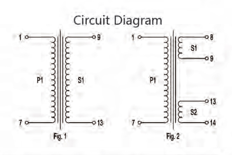 Encapsulated Transformer for Power Supply (EI60-21 25VA)