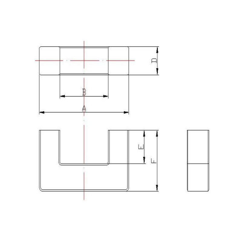 Hot Sale Ferrite Core for Transformer (UF 120-117)