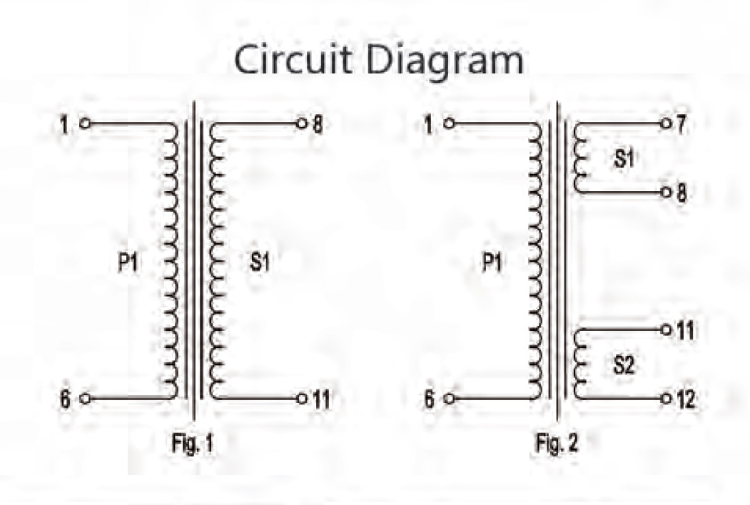 Encapsulated Transformer for Power Supply (EI48-20 12VA)