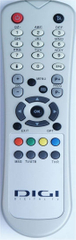 TV Remote Control with ABS Case (DIGI)