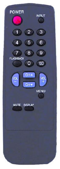 TV Remote Control with ABS Case (G1324SA)