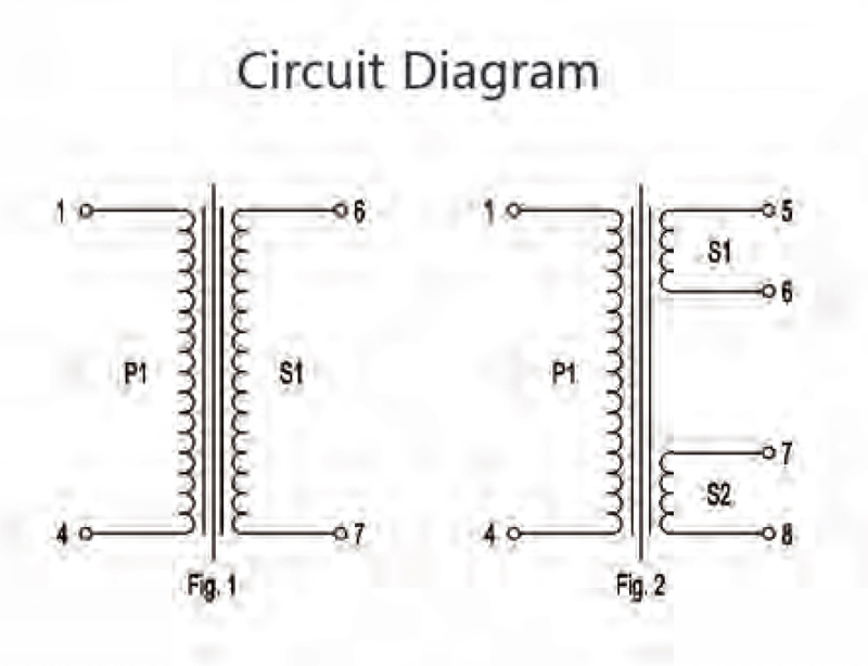 Low Frequency Transformer for Power Supply (EE20-6 0.35VA)