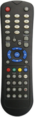 ABS Case Remote Control for TV (AMIKOS)